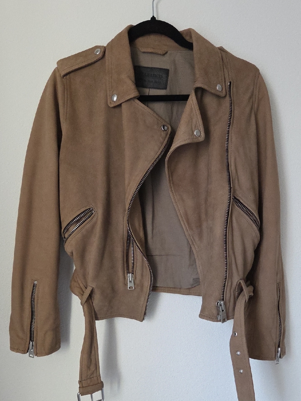 AllSaints Tan Jacket